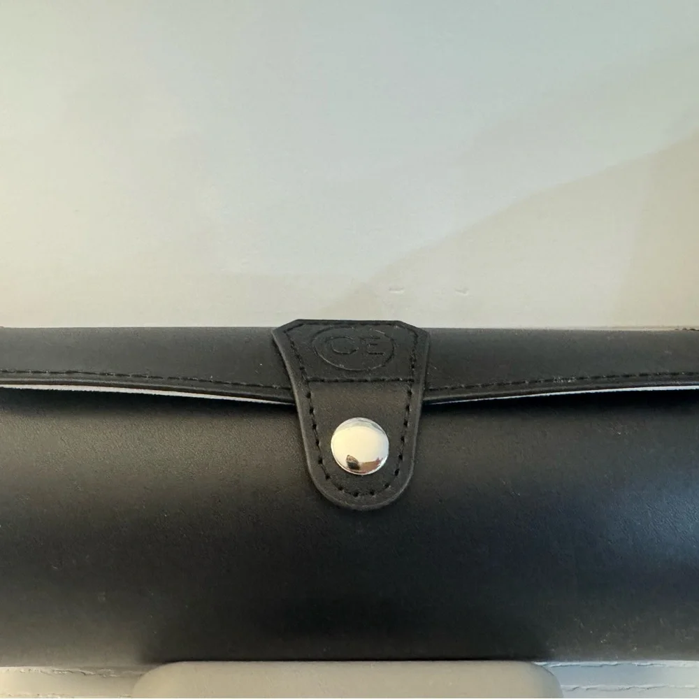 Luxury Automatic Watch Winder Black Leather Display Case Glass Top - Picture 7 of 10